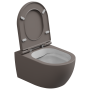 Чаша подвесного унитаза биколор GSG Ceramic Design Like LKWCSOBI000/029, White/Tortora Matt LKWCSOBI000/029