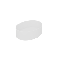 Раковина накладная 45х34 см GSG Ceramic Design Like LKLAVFSBF45001, белый матовый LKLAVFSBF45001