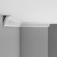 Плинтус потолочный с рисунком  95323F гибкий