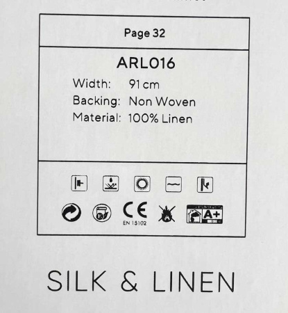 Обои Decaro Wallcoverings Pure Silk&Linen ARL016