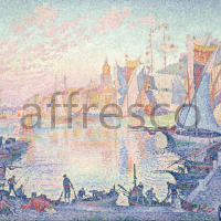 Картина: Поль Синьяк, Порт Сен-Тропе