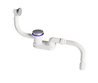 Сифон для ванны с переливом (хром) 23101H