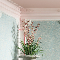 C338B Карниз Orac Decor из полиуретана - Плинтус потолочный с рисунком