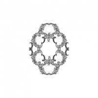 Розетка RODECOR 87021rc потолочная из полимерного гипса - Готовое решение Rodecor из элементов