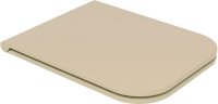 Крышка с сиденьем для подвесного унитаза с микролифтом GSG Ceramic Design Brio BRCOPRSLTICR016, медовый BRCOPRSLTICR016