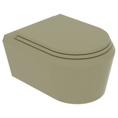 Чаша подвесного унитаза GSG Ceramic Design Cruise CRWCSO016, медовый CRWCSO016