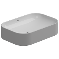 Раковина накладная биколор 60x42 см GSG Ceramic Design Easy EALAVTP60BI000/033, White/Perla Matt EALAVTP60BI000/033