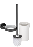 Ершик Remer Guest GS66CFP, черный брашированный хром GS66CFP