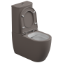 Чаша напольного унитаза биколор GSG Ceramic Design Like LKMBLBI000/029P, White/Tortora Matt LKMBLBI000/029P