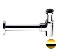 Сифон 1”1/4 Remer 958BDO, золото глянцевое 958BDO