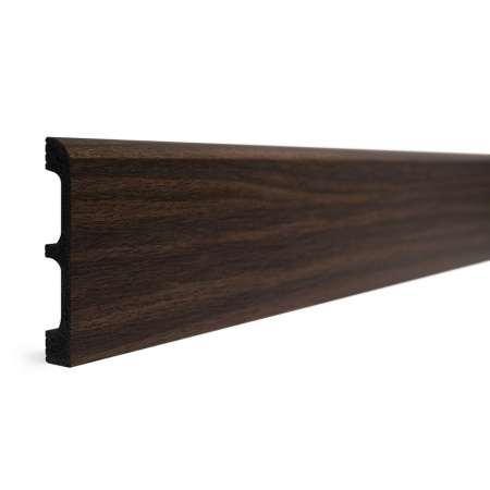 Плинтус напольный из дюрополимера ламинированный 706-73SH Decor-Dizayn