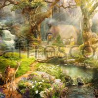 Фрески,  Лучшие пейзажи, арт. 9721