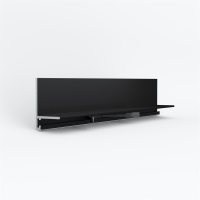 Микроплинтус LACONISTIQ Micro-L угловой Чёрный матовый RAL9005 (25,8х16,2х5х2700мм) 7 зажимов в комплекте