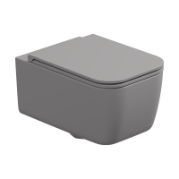 Чаша подвесного унитаза GSG Ceramic Design Brio BRWCSO038, Fumo Matt BRWCSO038