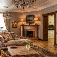 C338A Карниз Orac Decor из полиуретана - Плинтус потолочный с рисунком