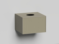 Подвесной модуль Armonia 600x400  с вырезом под сифон 27A.1.600.400.03.1