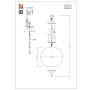 Светильник подвесной ST LUCE LATERIA SL362.203.03