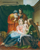 Картина: Жозеф Паелинк. Святая семья