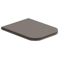 Крышка с сиденьем для подвесного унитаза с микролифтом GSG Ceramic Design Brio BRCOPRSLTICR029, Tortora Matt BRCOPRSLTICR029