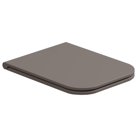 Крышка с сиденьем для подвесного унитаза с микролифтом GSG Ceramic Design Brio BRCOPRSLTICR029, Tortora Matt BRCOPRSLTICR029