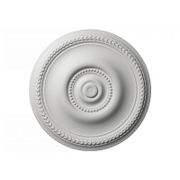 Розетка потолочная с рисунком  1.56.002 из полиуретана Европласт - Орнаментальная розетка