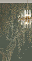 Арт. L525-COL18-GOLD | Панно Lines