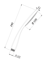 Ручной душ Mariani Get B00191ID00 B00191ID00