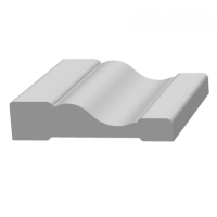 Наличник из ЛДФ Ultrawood  N 8500 (2440 х 64 х 15)