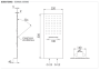 Верхний душ настенный 50x22 см Remer INOX SS350UFCAX SS350UFCAX