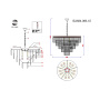 Подвесная люстра ST Luce Ercolano SL1624.203.15
