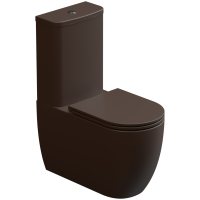 Чаша напольного унитаза GSG Ceramic Design Like LKMBL035P, Cacao Matt LKMBL035P