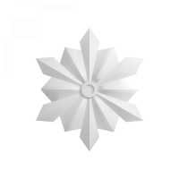 Розетка потолочная с рисунком 1.56.805 из полиуретана Европласт - Орнаментальная розетка