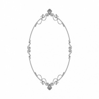 Розетка RODECOR 87104br потолочная из полимерного гипса - Готовое решение Rodecor из элементов