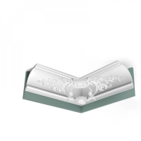 C338B Карниз Orac Decor из полиуретана - Плинтус потолочный с рисунком