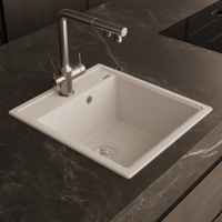 Кухонная мойка ABBER Quarz AQ2901W белый