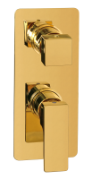 Смеситель для душа Remer Absolute AU93KBDO, золото глянцевое AU93KBDO