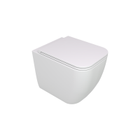 Чаша приставного унитаза GSG Ceramic Design Brio BRWC01000P, белый глянцевый BRWC01000P