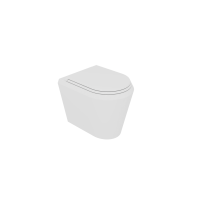 Чаша приставного унитаза GSG Ceramic Design Cruise CRWC01000, белый глянцевый CRWC01000