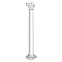 90124-SET5 Комплект: колонна 90124, капитель 90024-1, основание 90024-6