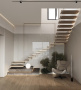 Профиль алюминиевый теневой под покраску с подсветкой Decaro D006 2000×75×70