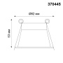Встраиваемый светильник NovoTech BUTT GU10 50W 370445 SPOT