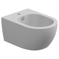 Биде подвесное биколор GSG Ceramic Design Like LKBISOBI000/001, White/White Matt LKBISOBI000/001