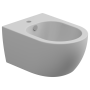 Биде подвесное биколор GSG Ceramic Design Like LKBISOBI000/001, White/White Matt LKBISOBI000/001