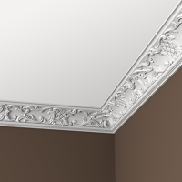 Карниз из полиуретана 1.50.125 Европласт - Плинтус потолочный с рисунком