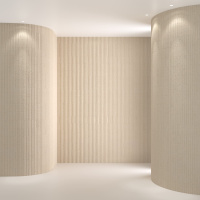 Гибкий камень Decaro Flex Stone Рифленый Чеппо Bricks Ceppo Ivory D1017 3000×1200×6-7