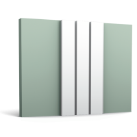 W116F - Гибкая декоративная панель BAR XL Orac Decor из полиуретана