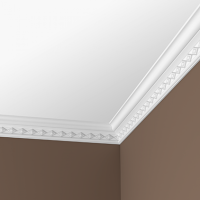 Карниз из полиуретана 1.50.278 Европласт - Плинтус потолочный с рисунком
