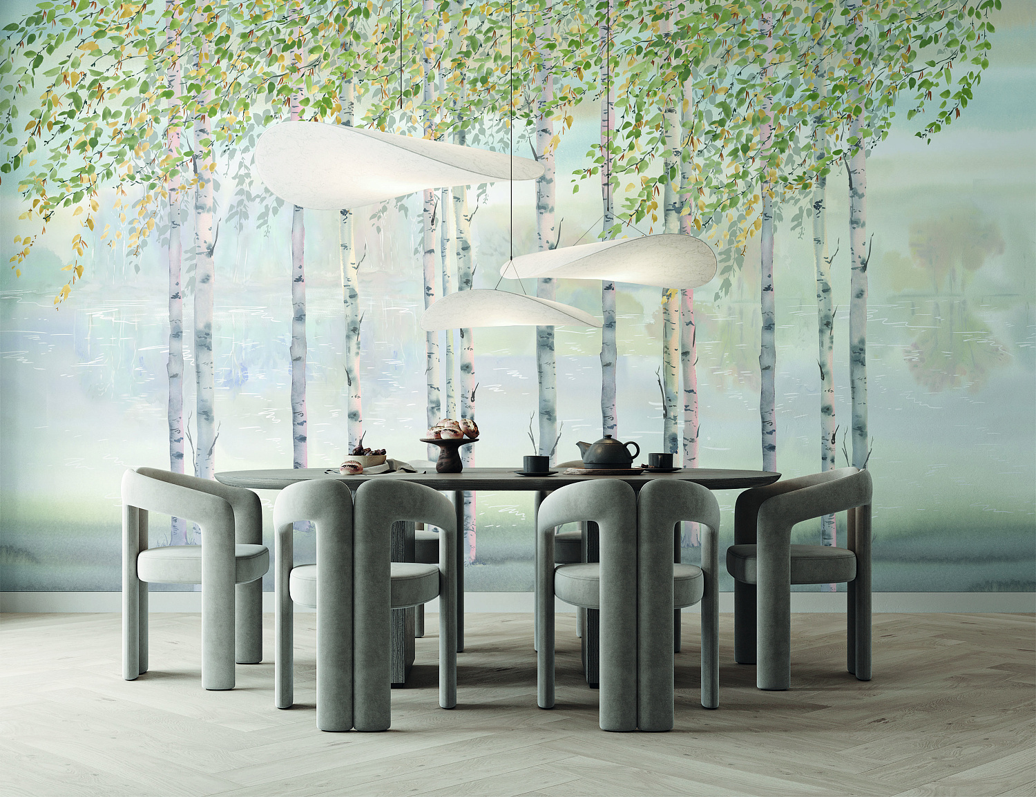 «Загадочный лес» от LOYMINA: сказка на ваших стенах