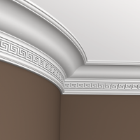 Карниз из полиуретана 1.50.118 Европласт - Плинтус потолочный с рисунком