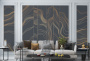 Арт. L524-COL1-GOLD | Панно Lines